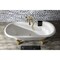 Aqua Eden Clawfoot Bathtubs, 72 L, 31.88 W, White/Polished Brass, Cast Iron VCT7DE7232NL2 - alternate 4